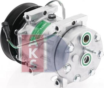 AKS Dasis 851822N - Компрессор кондиционера autosila-amz.com