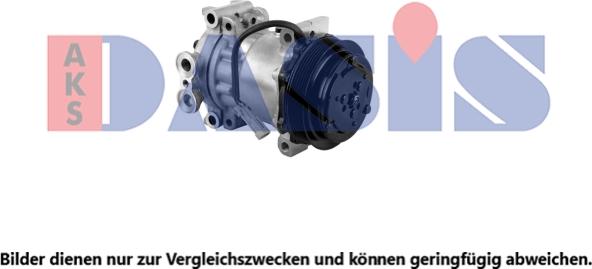 AKS Dasis 853066N - Компрессор кондиционера autosila-amz.com