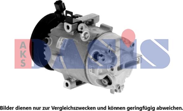 AKS Dasis 852320N - Компрессор кондиционера autosila-amz.com