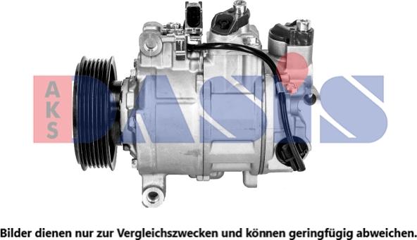 AKS Dasis 852727N - Компрессор кондиционера autosila-amz.com