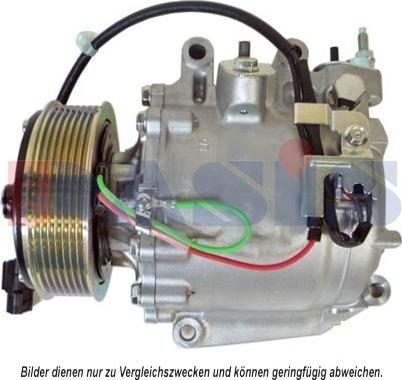 AKS Dasis 852770N - Компрессор кондиционера autosila-amz.com