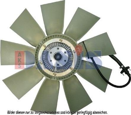 AKS Dasis 398002N - Вентилятор, охлаждение двигателя autosila-amz.com