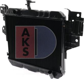 AKS Dasis 360019N - Радиатор, охлаждение двигателя autosila-amz.com