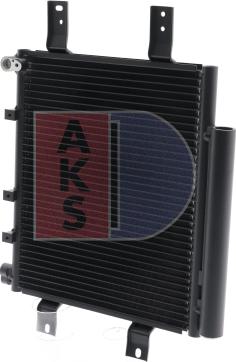 AKS Dasis 362005N - Конденсатор кондиционера autosila-amz.com