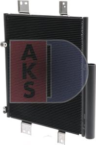 AKS Dasis 362001N - Конденсатор кондиционера autosila-amz.com