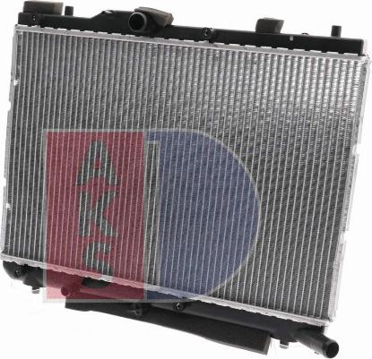 AKS Dasis 320057N - Радиатор, охлаждение двигателя autosila-amz.com