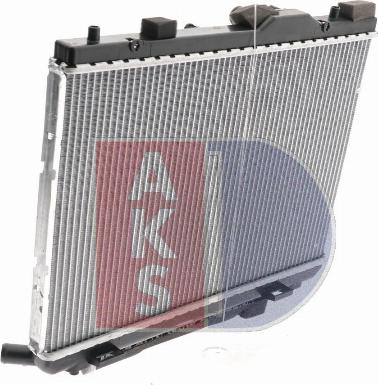 AKS Dasis 320057N - Радиатор, охлаждение двигателя autosila-amz.com