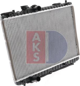 AKS Dasis 320032N - Радиатор, охлаждение двигателя autosila-amz.com