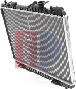 AKS Dasis 320032N - Радиатор, охлаждение двигателя autosila-amz.com