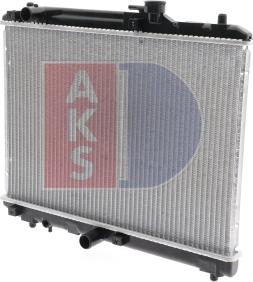 AKS Dasis 320380N - Радиатор, охлаждение двигателя autosila-amz.com