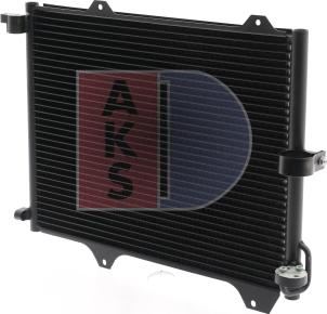 AKS Dasis 322021N - Конденсатор кондиционера autosila-amz.com