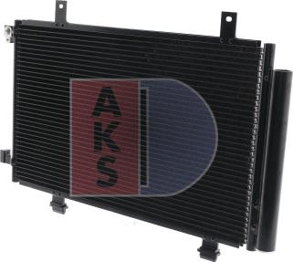 AKS Dasis 322022N - Конденсатор кондиционера autosila-amz.com