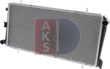 AKS Dasis 370006N - Радиатор, охлаждение двигателя autosila-amz.com