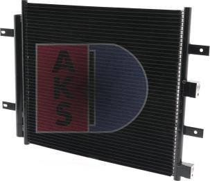 AKS Dasis 372014N - Конденсатор кондиционера autosila-amz.com