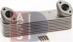 AKS Dasis 266100N - Масляный радиатор, двигательное масло autosila-amz.com