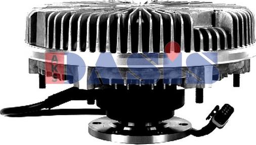 AKS Dasis 268065N - Сцепление, вентилятор радиатора autosila-amz.com