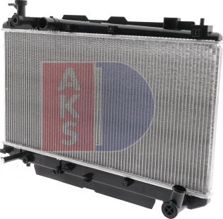 AKS Dasis 210049N - Радиатор, охлаждение двигателя autosila-amz.com