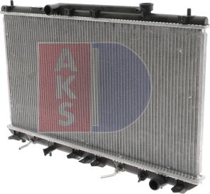 AKS Dasis 210064N - Радиатор, охлаждение двигателя autosila-amz.com