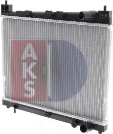 AKS Dasis 210029N - Радиатор, охлаждение двигателя autosila-amz.com