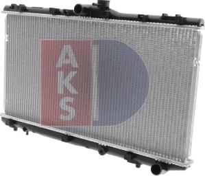 AKS Dasis 210100N - Радиатор, охлаждение двигателя autosila-amz.com