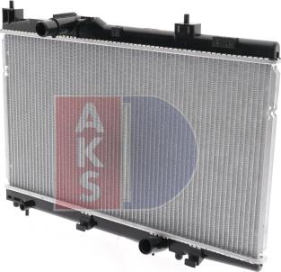 AKS Dasis 210114N - Радиатор, охлаждение двигателя autosila-amz.com