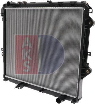 AKS Dasis 210290N - Радиатор, охлаждение двигателя autosila-amz.com