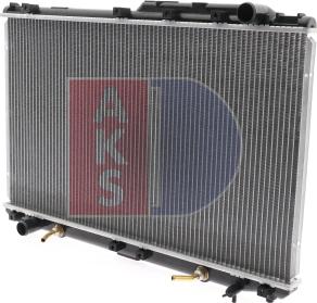 AKS Dasis 211910N - Радиатор, охлаждение двигателя autosila-amz.com