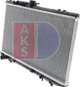 AKS Dasis 211610N - Радиатор, охлаждение двигателя autosila-amz.com