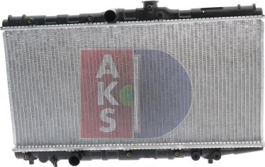 AKS Dasis 211010N - Радиатор, охлаждение двигателя autosila-amz.com