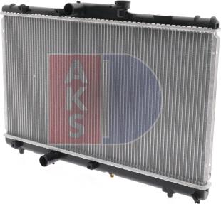 AKS Dasis 211750N - Радиатор, охлаждение двигателя autosila-amz.com