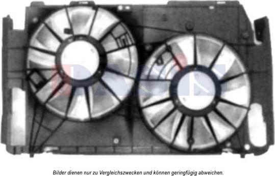 AKS Dasis 218081N - Вентилятор, охлаждение двигателя autosila-amz.com