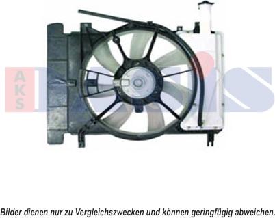AKS Dasis 218028N - Вентилятор, охлаждение двигателя autosila-amz.com