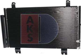 AKS Dasis 212090N - Конденсатор кондиционера autosila-amz.com