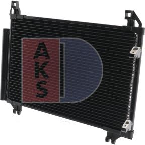 AKS Dasis 212054N - Конденсатор кондиционера autosila-amz.com