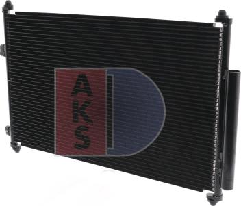 AKS Dasis 212063N - Конденсатор кондиционера autosila-amz.com