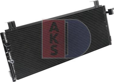 AKS Dasis 212003N - Конденсатор кондиционера autosila-amz.com