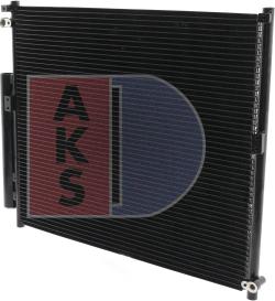 AKS Dasis 212075N - Конденсатор кондиционера autosila-amz.com