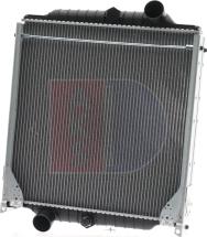 AKS Dasis 280016X - Радиатор, охлаждение двигателя autosila-amz.com
