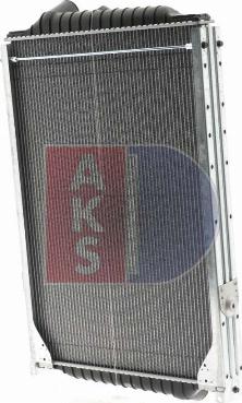 AKS Dasis 280018N - Радиатор, охлаждение двигателя autosila-amz.com
