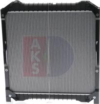 AKS Dasis 280017X - Радиатор, охлаждение двигателя autosila-amz.com