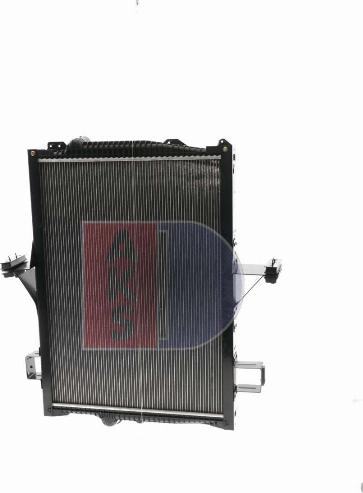 AKS Dasis 280029N - Радиатор, охлаждение двигателя autosila-amz.com