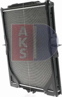 AKS Dasis 280100N - Радиатор, охлаждение двигателя autosila-amz.com