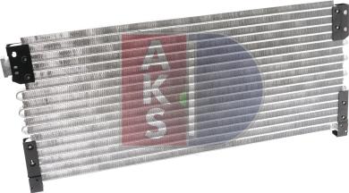 AKS Dasis 282050N - Конденсатор кондиционера autosila-amz.com