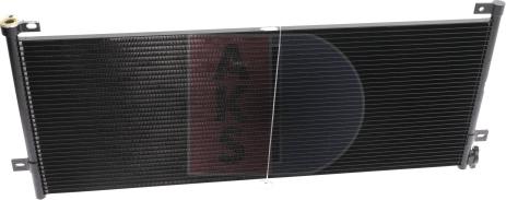 AKS Dasis 282006X - Конденсатор кондиционера autosila-amz.com