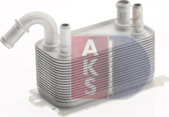 AKS Dasis 226004N - Масляный радиатор, двигательное масло autosila-amz.com