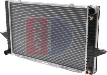 AKS Dasis 220530N - Радиатор, охлаждение двигателя autosila-amz.com