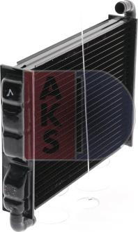 AKS Dasis 279000N - Теплообменник, отопление салона autosila-amz.com