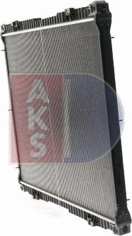 AKS Dasis 270007N - Радиатор, охлаждение двигателя autosila-amz.com