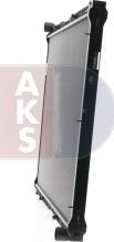 AKS Dasis 270007X - Радиатор, охлаждение двигателя autosila-amz.com