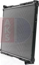 AKS Dasis 270007X - Радиатор, охлаждение двигателя autosila-amz.com